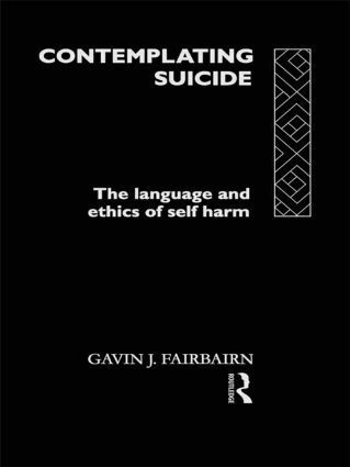 Gavin J Fairbairn, Gavin Fairbairn - Contemplating Suicide, Inbunden