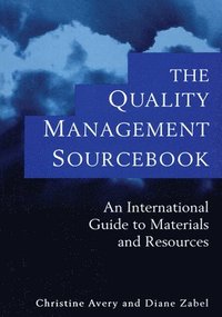 bokomslag The Quality Management Sourcebook