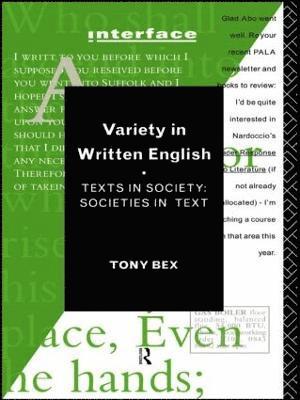 Tony Bex - Variety in Written English, Häftad
