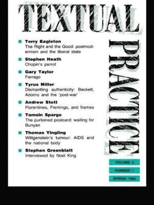 Terence Hawkes, Jean Howard - Textual Practice, Häftad