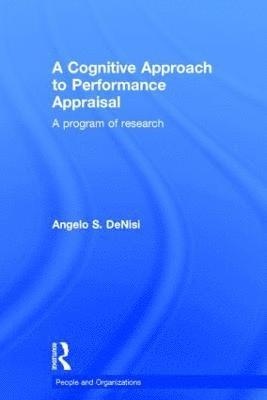 A Cognitive Approach to Performance Appraisal 1