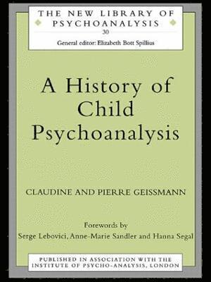 bokomslag A History of Child Psychoanalysis