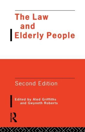 Aled Griffiths, Gwyneth Roberts - Law and Elderly People, Häftad