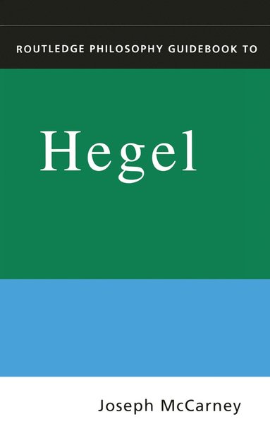 bokomslag Routledge Philosophy Guidebook to Hegel on History