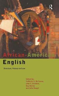 bokomslag African-American English