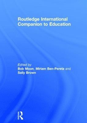 bokomslag Routledge International Companion to Education