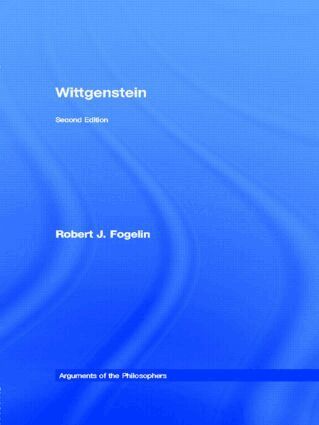 Robert J. Fogelin - Wittgenstein, Häftad
