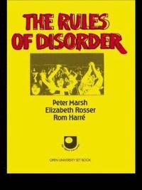 bokomslag The Rules of Disorder