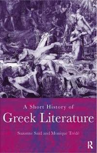 bokomslag A Short History of Greek Literature