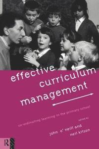 bokomslag Effective Curriculum Management