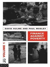 bokomslag Finance Against Poverty: Volume 1