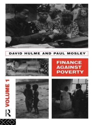 Hulme David, Paul Mosley - Finance Against Poverty: Volume 1, Häftad