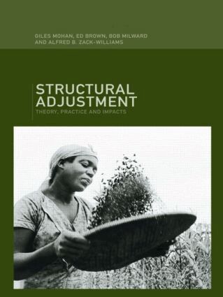 Ed Brown, Bob Milward, Giles Mohan, Alfred B. Zack-Williams - Structural Adjustment, Häftad