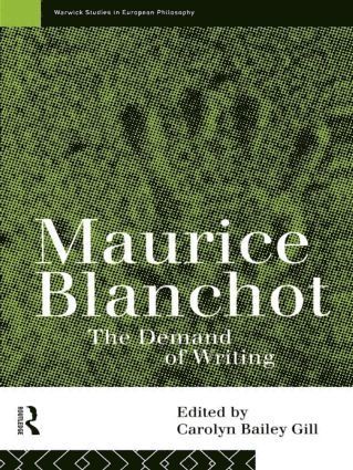 Maurice Blanchot 1