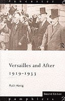 Versailles and After, 1919-1933 1