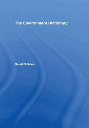 bokomslag Environment Dictionary