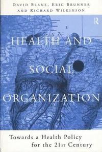 bokomslag Health and Social Organization