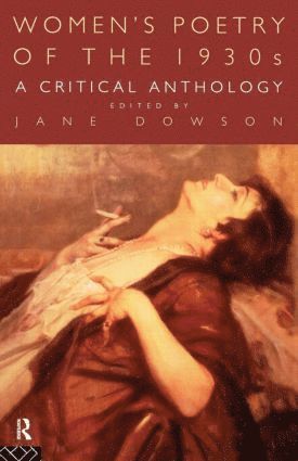 bokomslag Women's Poetry of the 1930s: A Critical Anthology