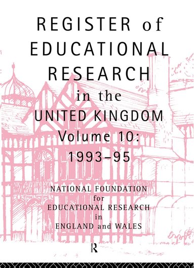 National Foundation For Educational Research - Register of Educational Research in the United Kingdom, Inbunden