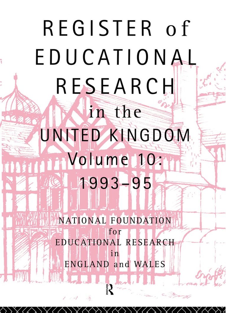 Register of Educational Research in the United Kingdom 1