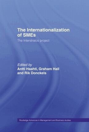 Rik Donckels, Antti Haahti, Graham Hall - Internationalization of Small to Medium Enterprises, Inbunden