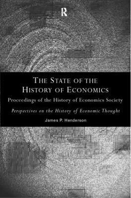 The State of the History of Economics 1