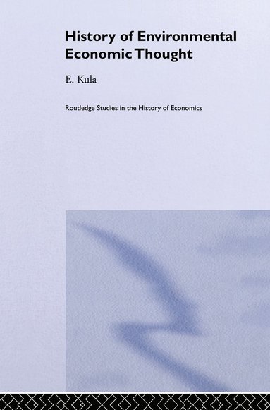 bokomslag History of Environmental Economic Thought