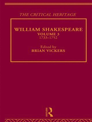 Brian Vickers - William Shakespeare, Inbunden