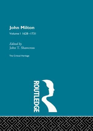 John T. Shawcross - John Milton, Inbunden