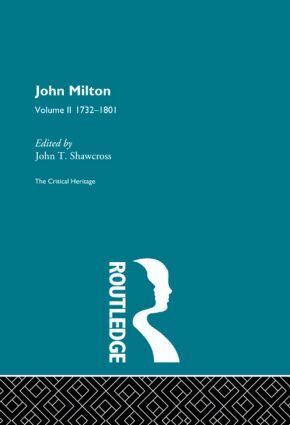 John T. Shawcross - John Milton, Inbunden