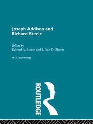 bokomslag Joseph Addison and Richard Steele