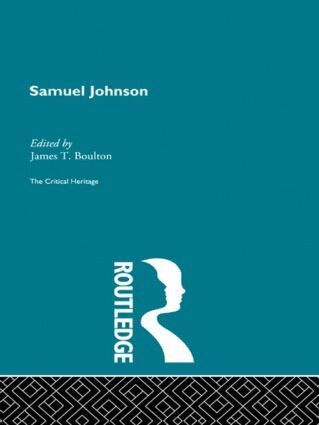 James T. Boulton - Samuel Johnson, Inbunden