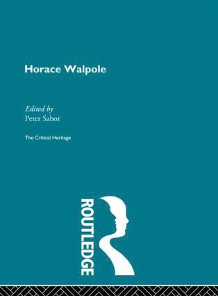 bokomslag Horace Walpole