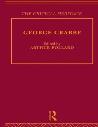 Arthur Pollard - George Crabbe, Inbunden