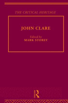 Mark Storey - John Clare, Inbunden