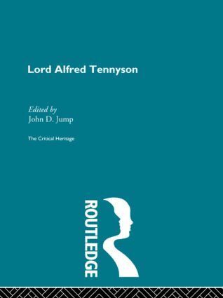 John D. Jump - Lord Alfred Tennyson, Inbunden