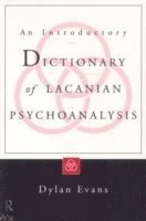 bokomslag An Introductory Dictionary of Lacanian Psychoanalysis
