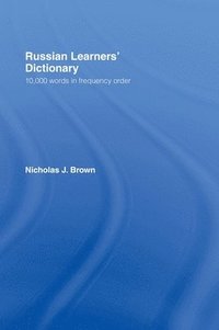 bokomslag Russian Learners' Dictionary
