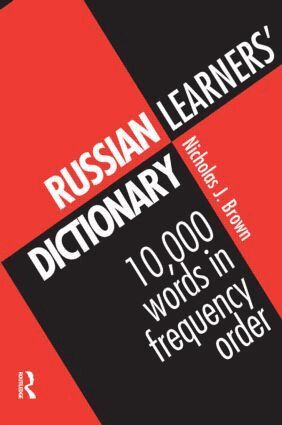 Nicholas Brown - Russian Learners' Dictionary, Häftad