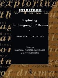 bokomslag Exploring the Language of Drama
