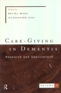 bokomslag Care-Giving In Dementia 2