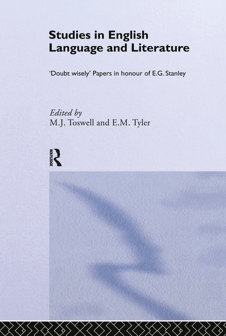 Studies in English Language and Literature