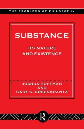 Joshua Hoffman, Gary Rosenkrantz - Substance, Häftad