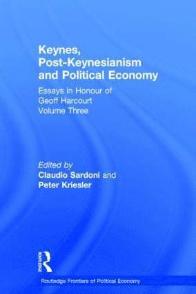 Keynes, Post-Keynesianism and Political Economy 1