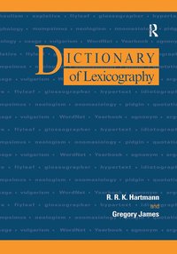 bokomslag Dictionary of Lexicography