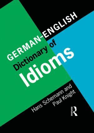 bokomslag German/English Dictionary of Idioms