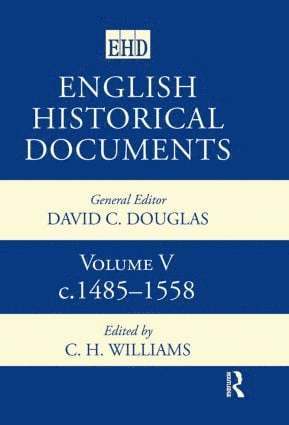 English Historical Documents
