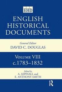 bokomslag English Historical Documents