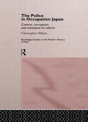 bokomslag Police In Occupation Japan