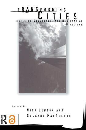 Nick Jewson, Susanne MacGregor - Transforming Cities, Häftad